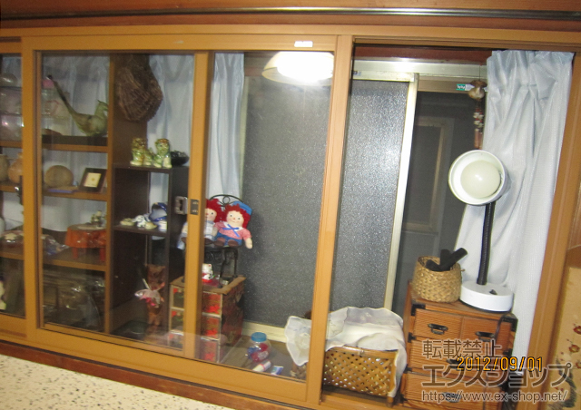 宮城県仙台市のの二重窓（内窓） プラメイクE 引違い窓 2枚建 施工例