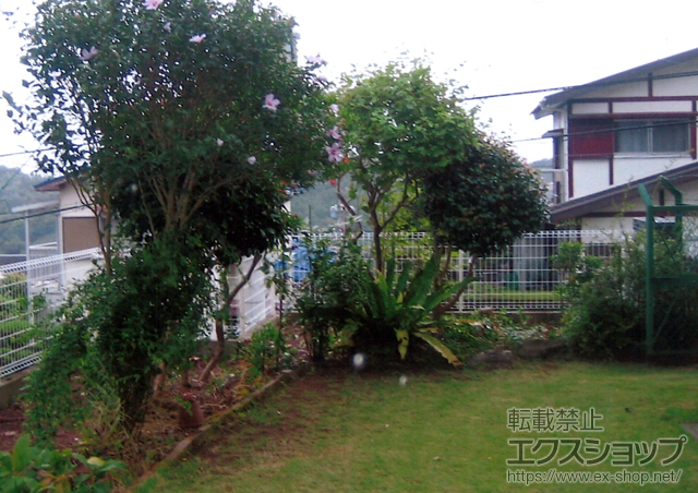 長崎県長崎市ののフェンス・柵 イーネットフェンス1型 施工例