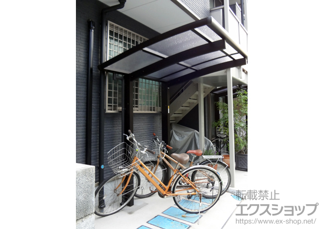 埼玉県さいたま市ののサイクルポート・駐輪場 レイナポートミニ 積雪〜20cm対応 施工例