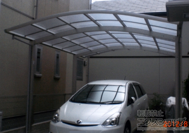 兵庫県加古川市ののカーポート レイナツインポート 積雪〜20cm対応 施工例