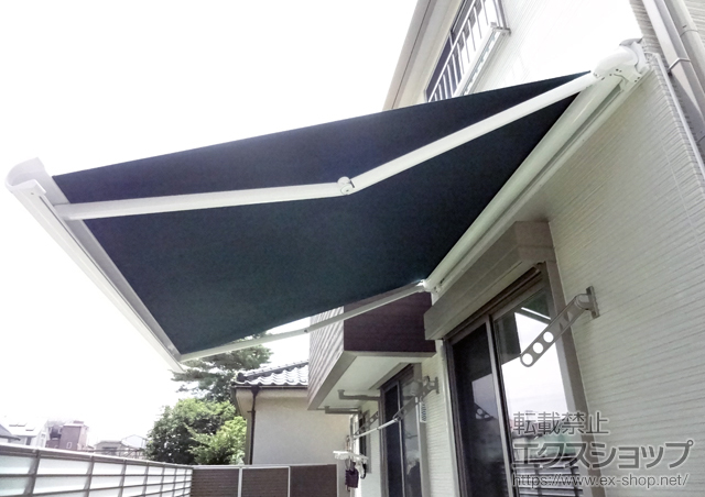 東京都国分寺市ののオーニング・日よけ マルキルックス フリューゲル 電動式 施工例
