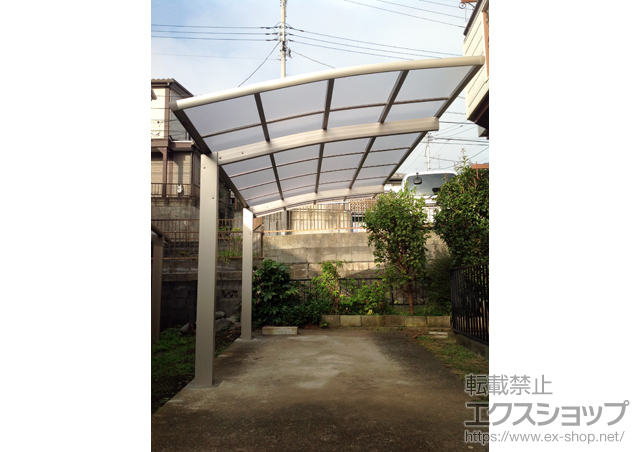 神奈川県横浜市ののカーポート レイナポート 積雪〜20cm対応 施工例