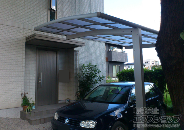 滋賀県草津市ののカーポート レイナポート 積雪〜20cm対応 施工例