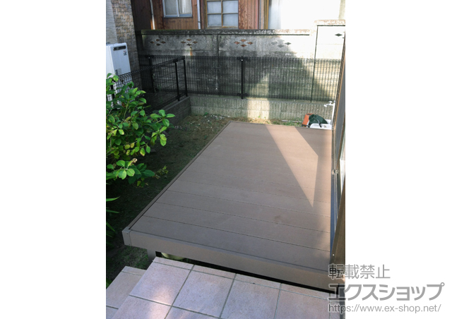 東京都国分寺市ののウッドデッキ リウッドデッキ200 単体 施工例