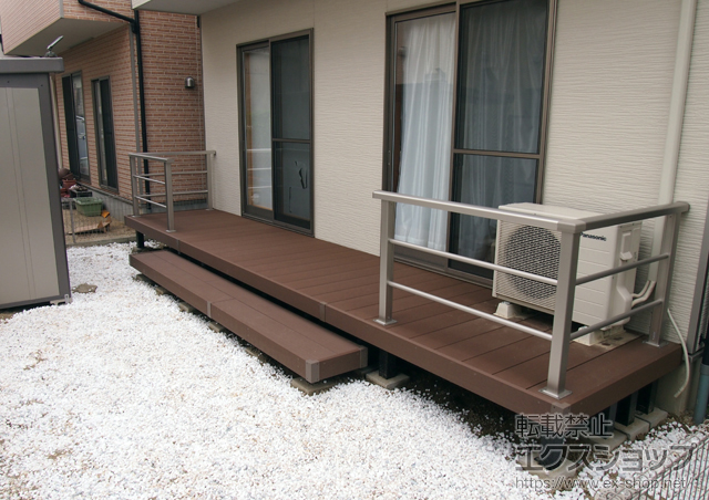 愛知県津島市ののウッドデッキ リウッドデッキ 200 施工例