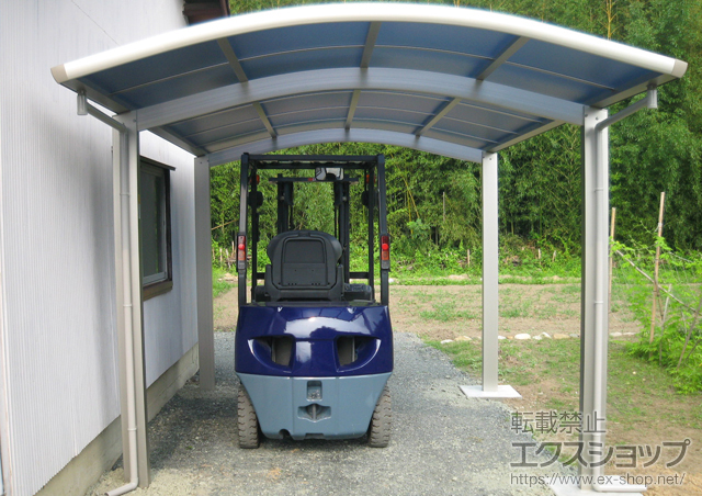 愛知県新城市ののカーポート レイナワンポート 積雪〜20cm対応 施工例