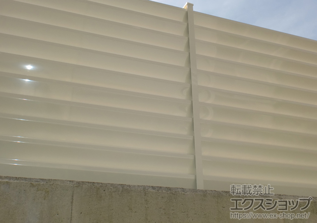 神奈川県横浜市ののフェンス・柵 ルーバーフェンス1型 施工例