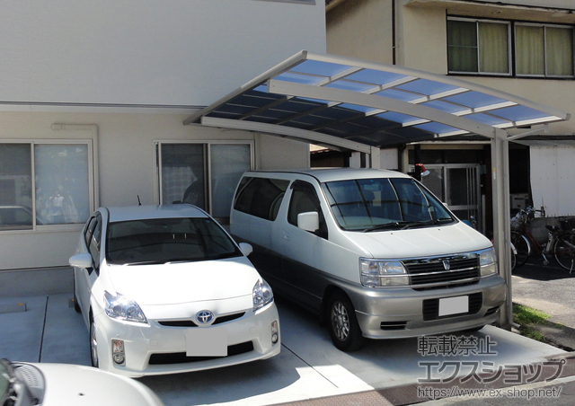 広島県広島市南区ののカーポート レイナポート 積雪〜20cm対応 施工例