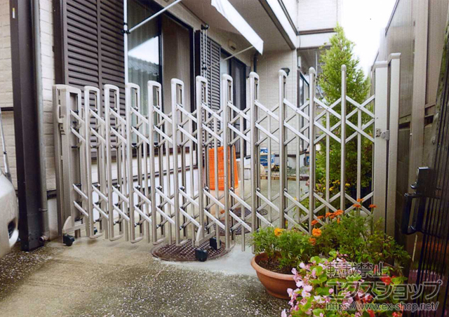 高知県長岡郡本山町ののカーゲート レイオス3型 片開き 施工例