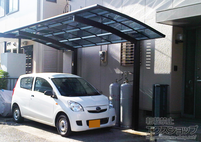 埼玉県さいたま市ののカーポート プレシオスポート 積雪〜20cm対応 施工例