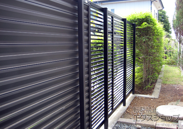 静岡県磐田市ののフェンス・柵 クレディフェンス1型 施工例