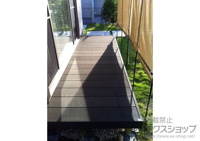 栃木県宇都宮市ののウッドデッキ リウッドデッキ 200 施工例