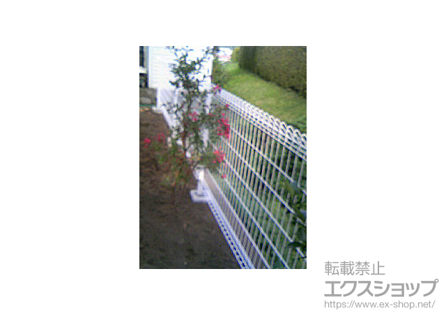 栃木県宇都宮市ののフェンス・柵 メッシュフェンス G10-R 施工例