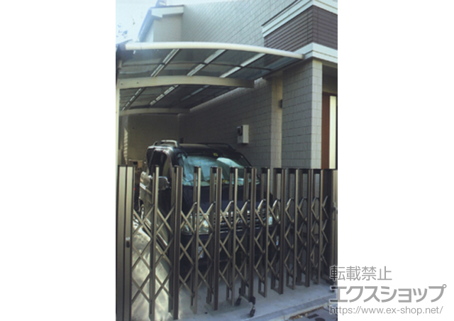 東京都板橋区ののカーポート レイナポート 積雪〜20cm対応 施工例