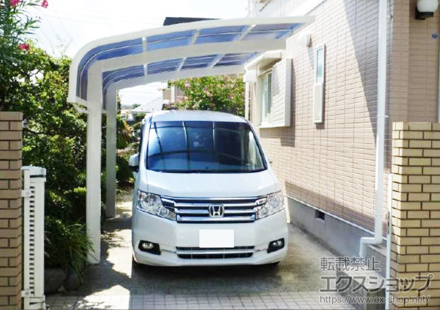 神奈川県横浜市ののカーポート レイナキャップポート 積雪〜20cm対応 施工例