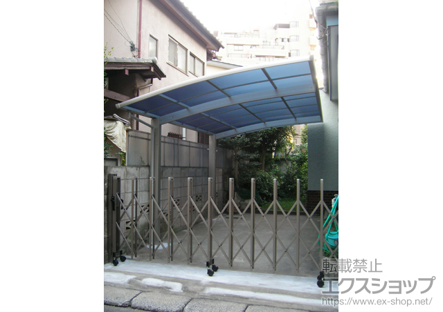 東京都練馬区ののカーポート プレシオスポート 積雪〜20cm対応 施工例