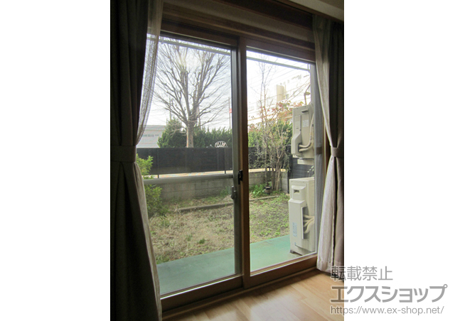 神奈川県横浜市のの二重窓（内窓） プラマードU 引違い窓 2枚建 施工例