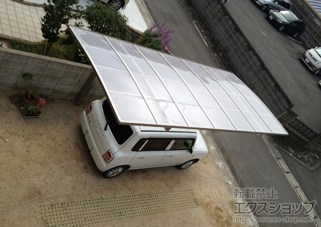 徳島県板野郡藍住町ののカーポート プレシオスポート 積雪〜20cm対応 施工例