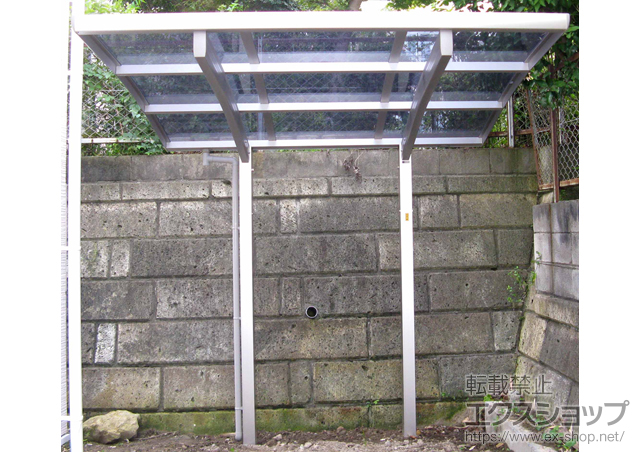 神奈川県横浜市ののサイクルポート・駐輪場 レイナポート ミニ 積雪〜20?対応 施工例