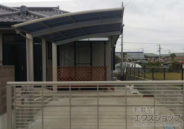 宮城県東松島市ののカーポート プレシオスポート 積雪〜20cm対応 施工例