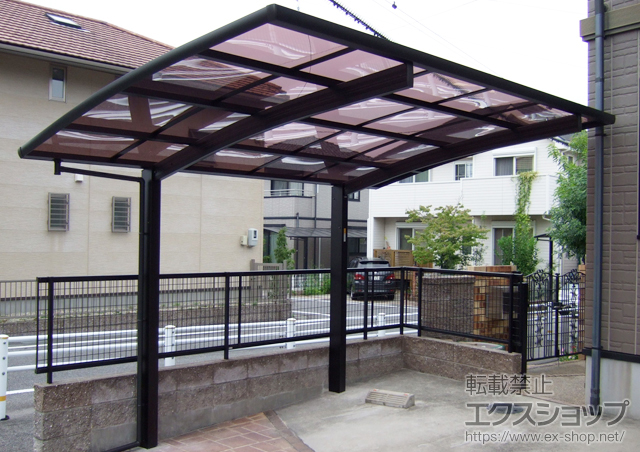 愛知県豊田市ののカーポート レイナポート 積雪〜20cm対応 施工例