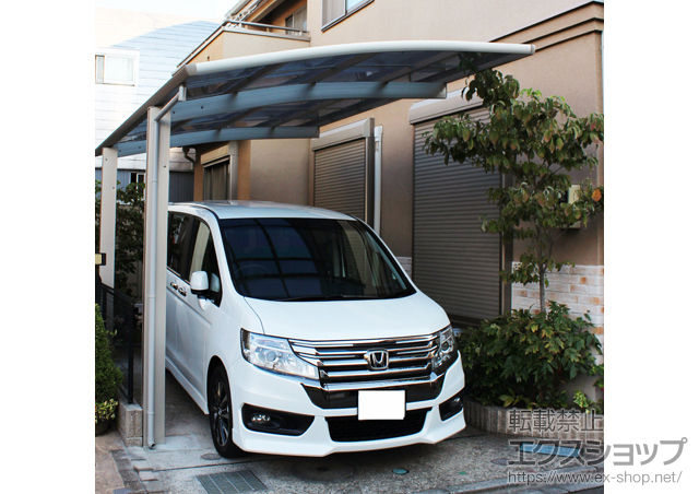 神奈川県川崎市高津区ののカーポート レイナポート 積雪〜20cm対応 施工例