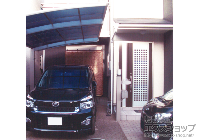 京都府八幡市ののカーポート プレシオスポート 積雪〜20cm対応 施工例