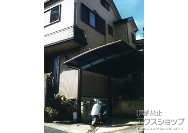 埼玉県川口市ののカーポート プレシオスポート 積雪〜20cm対応 施工例