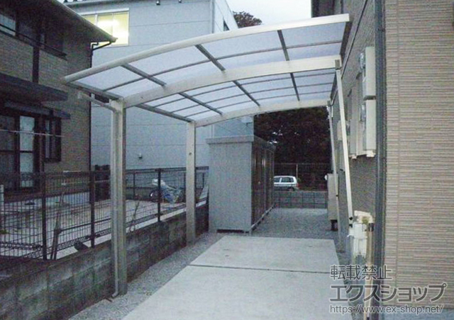 東京都国分寺市ののカーポート プレシオスポート 積雪〜20cm対応+プレシオスポート 積雪〜20cm対応 施工例