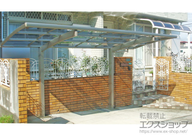 神奈川県厚木市ののカーポート プレシオスポート 積雪〜20cm対応 施工例