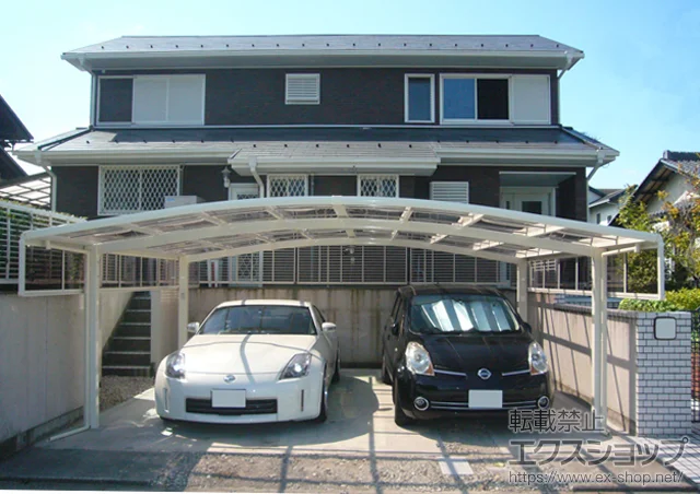 �򕌌��򕌎s��LIXIL ���N�V���i�g�X�e���j�̃J�[�|�[�g �J�[�u�|�[�g�V�O�}III ���C�h �ϐ�`20cm�Ή��{�T�C�h�p�l�� H500 1�i�d�l 57�^�C�v �~2 �{�H��