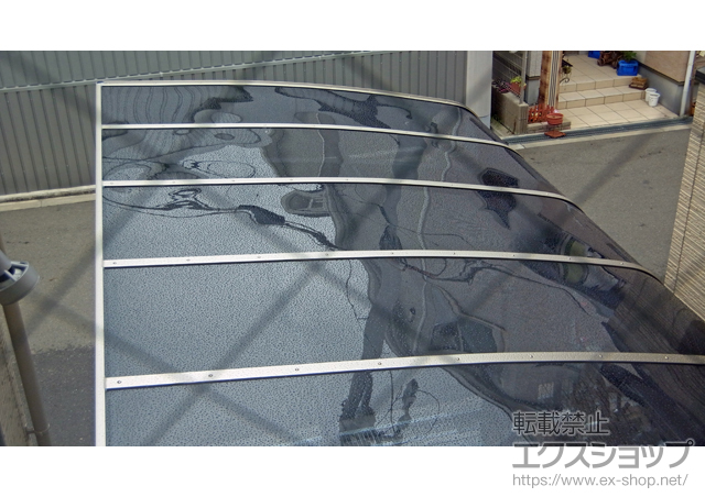 大阪府大阪市ののカーポート プレシオスポート アルファ 積雪〜20cm対応 施工例