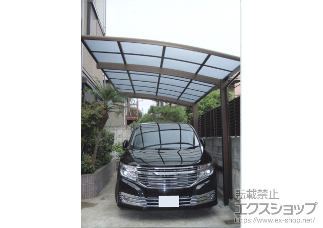 東京都江戸川区ののカーポート レイナポート 積雪〜20cm対応 施工例