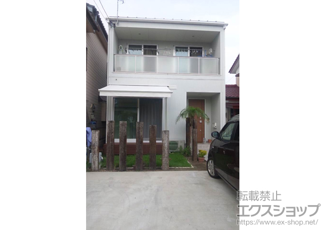 宮崎県宮崎市のLIXIL リクシル（トステム）のオーニング・日よけ 彩鳥C型 ボックスタイプ 手動式 施工例