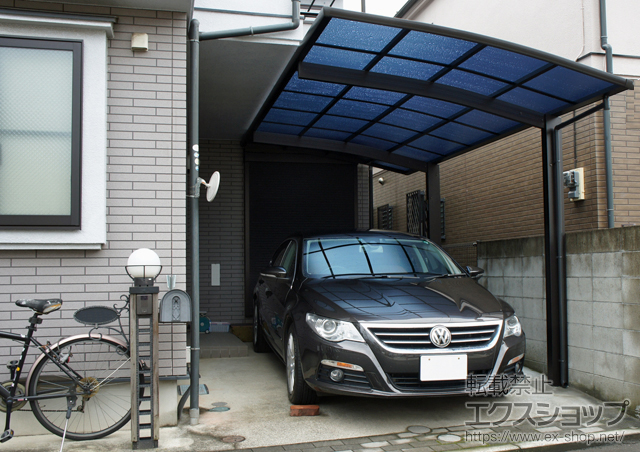 東京都国分寺市ののカーポート プレシオスポート 積雪〜20cm対応 施工例