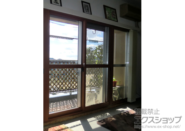 宮城県仙台市のの二重窓（内窓） インプラス ダストバリア仕様 引違い窓 2枚建 施工例