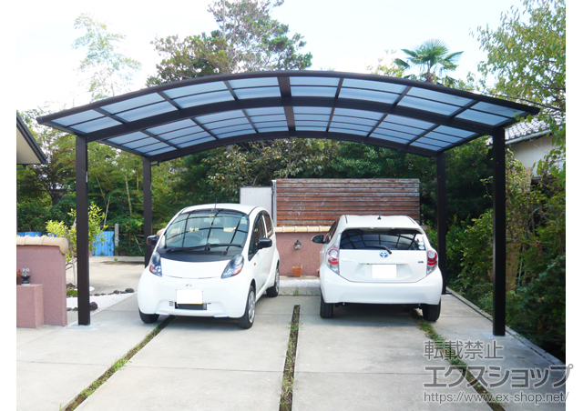 千葉県館山市ののカーポート レイナツインポート 施工例