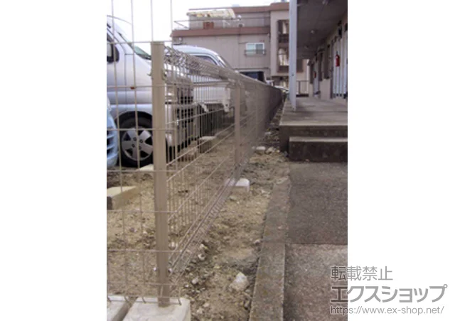 ���Ɍ��ɒO�s��YKKAP�̃t�F���X�E��E�� �C�[�l�b�g�t�F���X1M�^ �Ԏd�؂蒌�^�C�v �{�H��