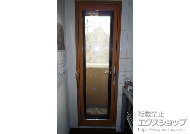 神奈川県座間市のの二重窓（内窓） インプラス ダストバリア仕様 テラスドア（右吊元） 施工例