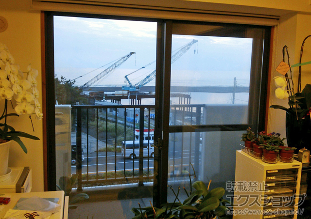 神奈川県平塚市のの二重窓（内窓） インプラス ダストバリア仕様 引違い窓 2枚建 施工例