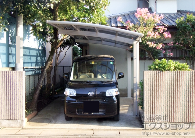 埼玉県富士見市ののカーポート レイナポート 積雪〜20cm対応 施工例