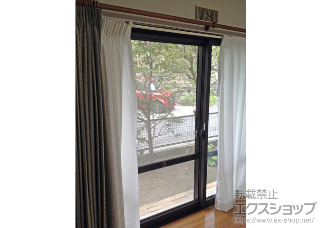 神奈川県鎌倉市のの二重窓（内窓） インプラス ダストバリア仕様 引違い窓 2枚建 施工例