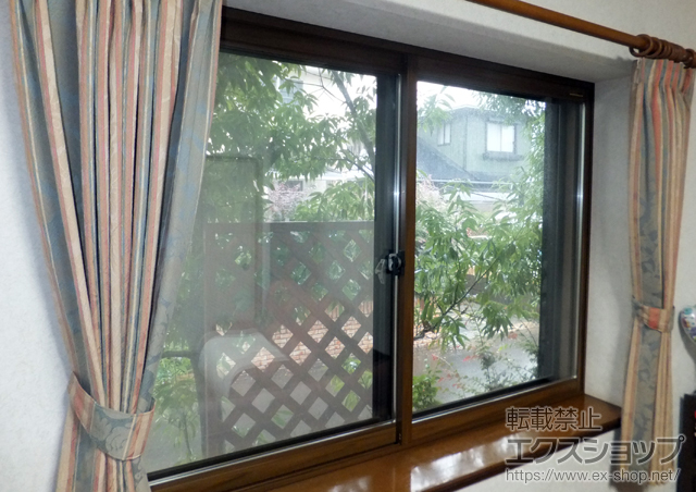 鹿児島県姶良市のの二重窓（内窓） プラマードU 引違い窓 2枚建 施工例