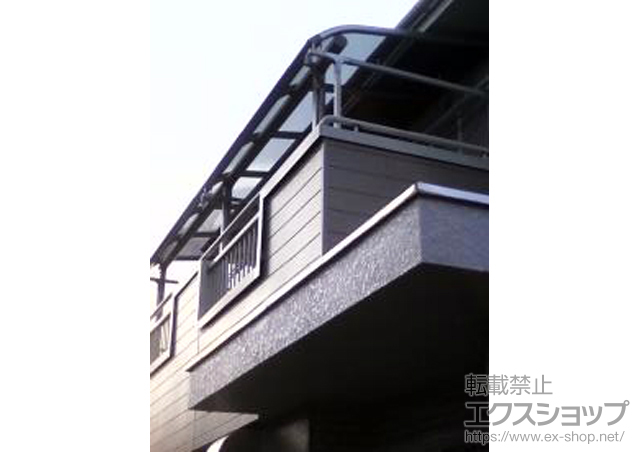 埼玉県北足立郡伊奈町ののテラス屋根 プレシオステラス R型 テラスタイプ 連棟 積雪〜20?対応 施工例