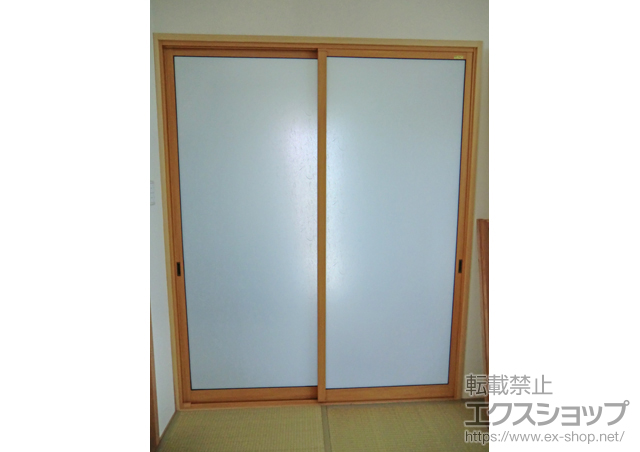 宮城県名取市のの二重窓（内窓） インプラス ダストバリア仕様 引違い窓 2枚建 施工例