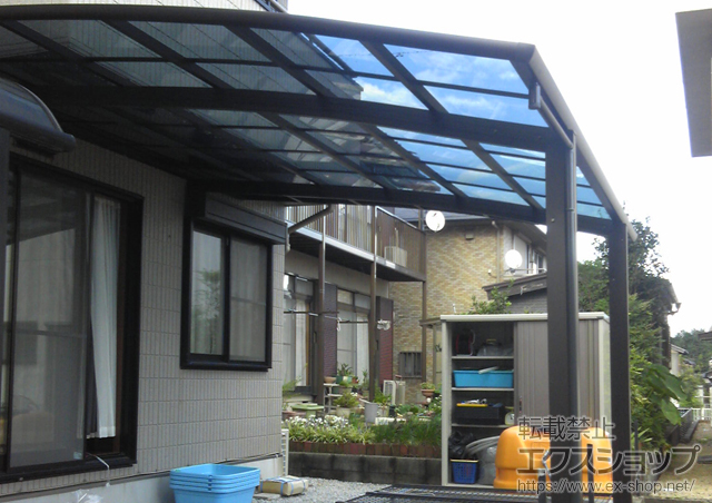 三重県いなべ市ののカーポート レイナベーカポート 積雪〜20ｃｍ対応 施工例