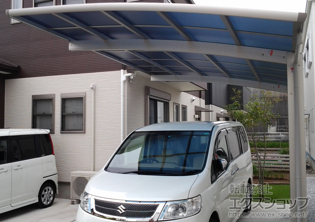 宮崎県宮崎市ののカーポート レイナポート　積雪〜20cm対応 施工例