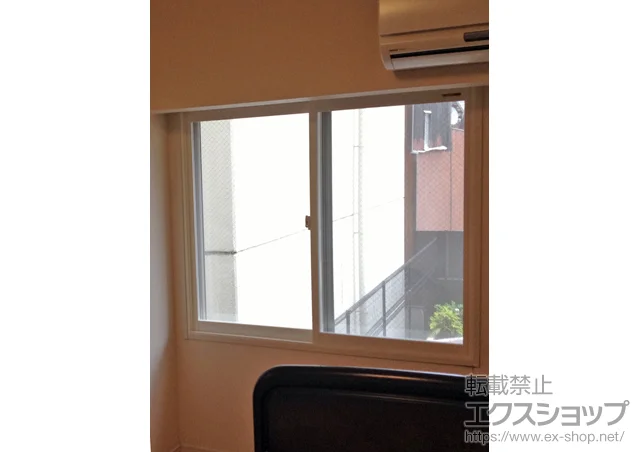京都府京都市のの内窓（二重窓・二重サッシ） プラマードU 引違い窓 2枚建 施工例