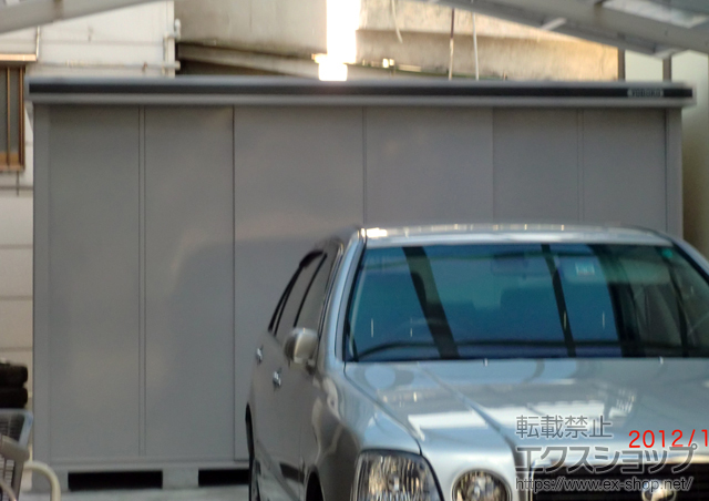 大阪府大阪市のの物置・屋外倉庫 エルモ 一般型（LMC-3625GL） 施工例