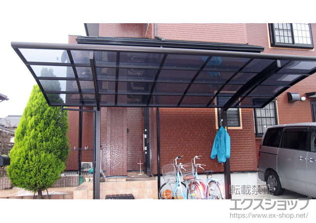 熊本県熊本市ののカーポート プレシオスポート 積雪〜20cm対応 施工例